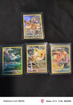 Pokemon Eevee Flareon Jolteon  Vaporeon Holo Brilliant Stars LP+ Trainer Gallery - Image 10