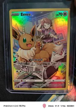 Pokemon Eevee Flareon Jolteon  Vaporeon Holo Brilliant Stars LP+ Trainer Gallery - Image 11