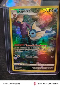 Pokemon Eevee Flareon Jolteon  Vaporeon Holo Brilliant Stars LP+ Trainer Gallery - Image 13