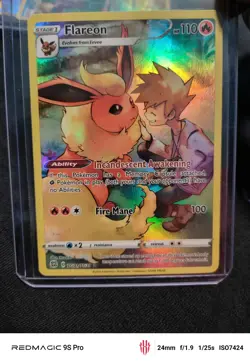 Pokemon Eevee Flareon Jolteon  Vaporeon Holo Brilliant Stars LP+ Trainer Gallery - Image 6