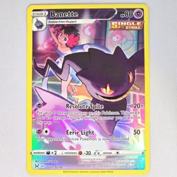 Banette TG07/TG30 Lost Origin Trainer Gallery Holo Ultra Rare Pokemon Card LP - Image 1