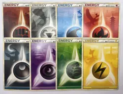 Pokemon Card HeartGold SoulSilver Energy Complete 8 Set Japanese - Image 1