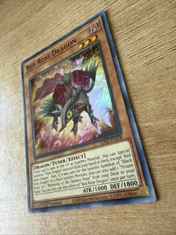 Yugioh! LP Red Rose Dragon (Purple) - LDS2-EN108 - Ultra Rare - 1st Edition - Image 2