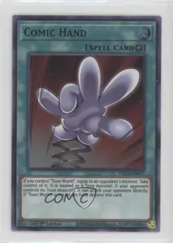Comic Hand (UR) 1st Ed. YuGiOh Dragons of Legend: The Complete Series 07pa - Image 1