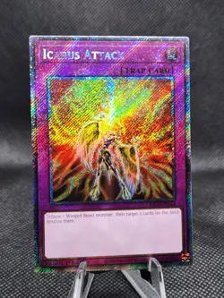 Yugioh! Icarus Attack - RA03-EN165 - Platinum Secret Rare - Image 3