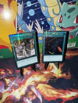 Yugioh Geartown & Black Whirlwind 25th Stamp Quarter Century Secret Rare NM RA03 - Image 2