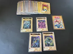 Yu-Gi-Oh Card Game BANDAI Dark  set trading Dark Magician blue eyes  holo bp962 - Image 1