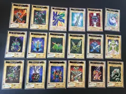 Yu-Gi-Oh Card Game BANDAI Dark  set trading Dark Magician blue eyes  holo bp962 - Image 10