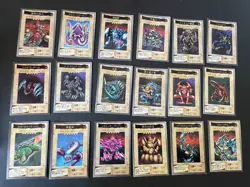 Yu-Gi-Oh Card Game BANDAI Dark  set trading Dark Magician blue eyes  holo bp962 - Image 11