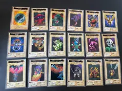 Yu-Gi-Oh Card Game BANDAI Dark  set trading Dark Magician blue eyes  holo bp962 - Image 12