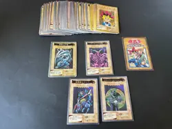 Yu-Gi-Oh Card Game BANDAI Dark  set trading Dark Magician blue eyes  holo bp962 - Image 16