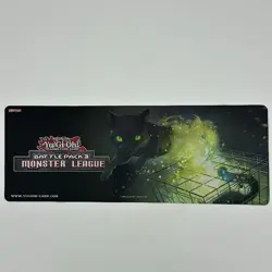 Yugioh Battle Pack 3 Monster League Quantum Cat Playmat Authentic RARE! - Image 1