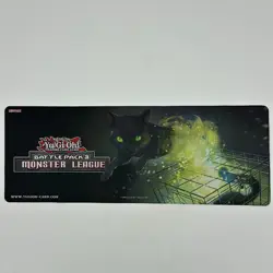 Yugioh Battle Pack 3 Monster League Quantum Cat Playmat Authentic RARE! - Image 2