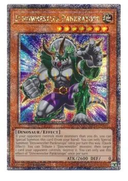 Dinowrestler Pankratops - MP24-EN047 - Quarter Century Secret Rare YuGiOh - Image 1