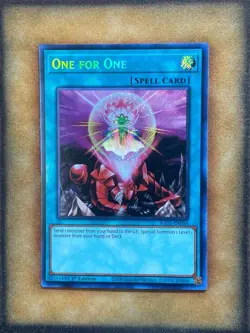 Yugioh One for One RA03-EN056 Secret Rare 1st Ed NM - Image 1