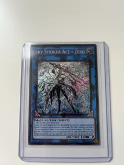 Yu-Gi-Oh! TCG Sky Striker Ace Zero Secret Rare DUAD-EN049 1st Edition - Image 1