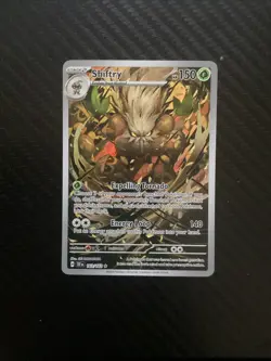 Shiftry Full Art [NM] - Pokemon Card Game (Temporal Forces #163/162) Ultra Rare - Image 1