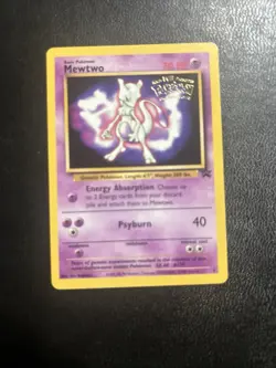 Mewtwo 3 WB Stamped Movie Promo WOTC 1999 Pokemon Card NM MINT - Image 1