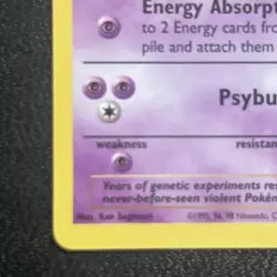 Mewtwo 3 WB Stamped Movie Promo WOTC 1999 Pokemon Card NM MINT - Image 5