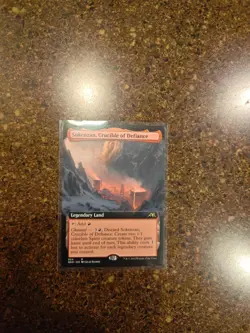 MTG Sokenzan, Crucible of Defiance Extended Art Kamigawa: Neo Unplayed NM/M Rare - Image 2