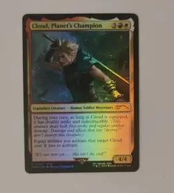 Cloud, Planet's Champion - Promo Foil 0003 - Final Fantasy- MTG Magic - Image 1