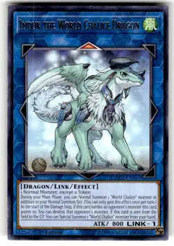 Yugioh Imduk the World Chalice Dragon COTD-EN047 1st/Unl NM Edition - Image 1