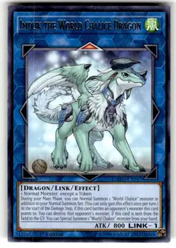 Yugioh Imduk the World Chalice Dragon COTD-EN047 1st/Unl NM Edition - Image 3
