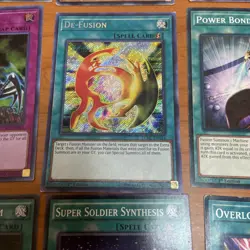 YuGiOh 2018 Empty Power Cube Box & 87 Playing CARDS 1st Editions & Rare 1996 - Image 12