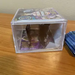 YuGiOh 2018 Empty Power Cube Box & 87 Playing CARDS 1st Editions & Rare 1996 - Image 21