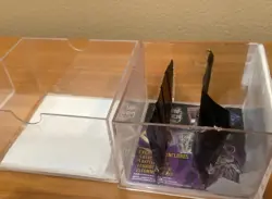 YuGiOh 2018 Empty Power Cube Box & 87 Playing CARDS 1st Editions & Rare 1996 - Image 26