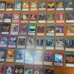 YuGiOh 2018 Empty Power Cube Box & 87 Playing CARDS 1st Editions & Rare 1996 - Image 5