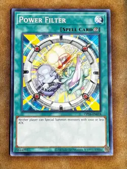 Yugioh Power Filter OP16-EN018 Common NM - Image 1