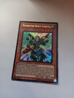 Yu-Gi-Oh! Gladiator Beast Lanista LCGX-EN252 Ultra Rare Unlimited Near Mint - Image 1