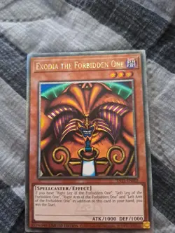 Exodia the Forbidden One TN23-EN002 Quarter Century Rare - Image 1