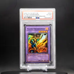 Flame Swordsman #003 | 2002 Yu-Gi-Oh! Legend of Blue Eyes White Dragon | PSA 6 - Image 3
