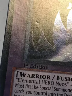 Yu-Gi-Oh! 2x “ELEMENTAL HERO DARK NEOS” SECRET+SUPER RARE 1st Ed - Image 10