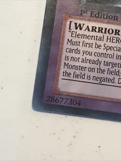 Yu-Gi-Oh! 2x “ELEMENTAL HERO DARK NEOS” SECRET+SUPER RARE 1st Ed - Image 9