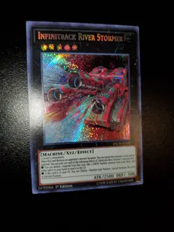 Yugioh Infinitrack River Stormer SCR 1st Ed INCH-EN007 Near Mint - Image 2