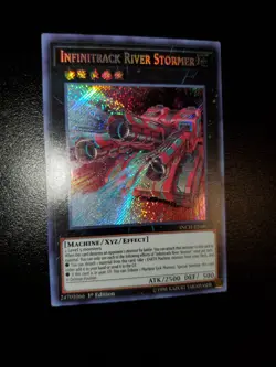 Yugioh Infinitrack River Stormer SCR 1st Ed INCH-EN007 Near Mint - Image 4