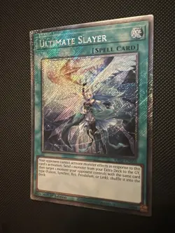 YUGIOH ULTIMATE SLAYER PLATINUM SECRET RARE NM RA02-EN070 - Image 7