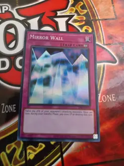 Yu-gi-oh! Mirror Wall PSV-EN016 Super Rare Unlimited 25th Anniversary NM - Image 1