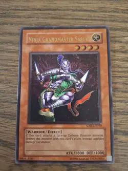Ninja Grandmaster Sasuke UTR | LP | SOD-EN019 Ultimate Rare Soul of the Duelist - Image 1