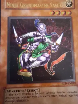 Ninja Grandmaster Sasuke UTR | LP | SOD-EN019 Ultimate Rare Soul of the Duelist - Image 3