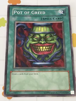Pot of Greed SYE-040 Starter Deck: Yugi Evolution Unlimited|Unlimited Edition - Image 1