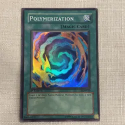 Polymerization Super Rare LOB-059 1st Ed LP/VLP wAvY - Image 2