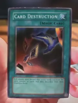 Yu-Gi-Oh! TCG Card Destruction SDY-042 Unlimited Super Rare LP - Image 7