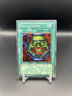 Yu-Gi-Oh! TCG Pot of Greed Yugi Evolution SYE-040 Unlimited LP - Image 1