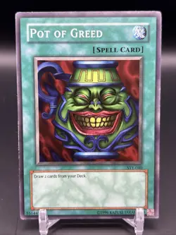 Yu-Gi-Oh! TCG Pot of Greed Yugi Evolution SYE-040 Unlimited LP - Image 5