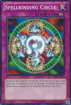 Spellbinding Circle - YSYR-EN041 - Common - Unlimited Edition - Heavily Played - Image 1