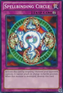 Spellbinding Circle - YSYR-EN041 - Common - Unlimited Edition - Heavily Played - Image 2
